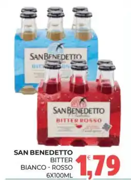 Eté San benedetto bitter bianco - rosso offerta