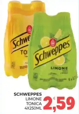 Eté Schweppes limone tonica offerta