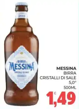 Eté Messina birra cristalli di sale 5,0° offerta
