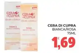 Eté Cera di cupra bianca/rosa offerta