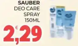 Eté Sauber deo care spray offerta