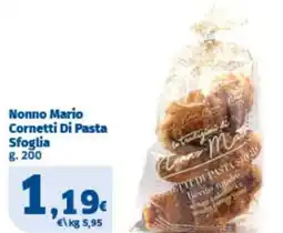 Sigma Nonno Mario Cornetti Di Pasta Sfoglia offerta