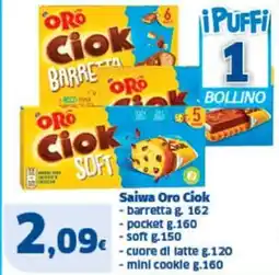 Sigma Saiwa Oro Ciok barretta offerta