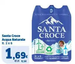 Sigma Santa Croce Acqua Naturale offerta