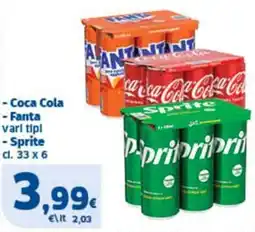 Sigma Coca Cola, Fanta, Sprite offerta