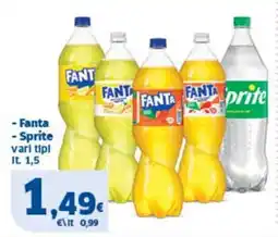 Sigma Fanta, Sprite offerta