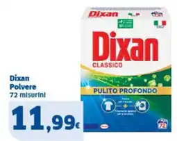 Sigma Dixan Polvere 72 misurini offerta