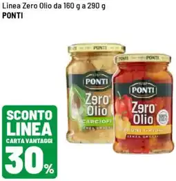 Iper La Grande Linea Zero Olio PONTI offerta