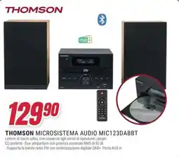Trony THOMSON MICROSISTEMA AUDIO MIC123DABBT offerta