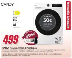 Trony CANDY ASCIUGATRICE BPS8N2BXS offerta