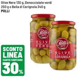 Iper La Grande Olive Nere, Denocciolate verdi o Bella di Cerignola POLLI offerta