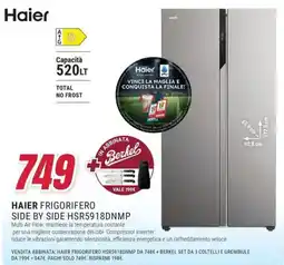 Trony HAIER FRIGORIFERO SIDE BY SIDE HSR5918DNMP offerta