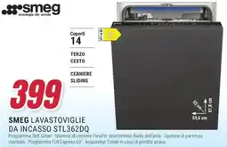Trony SMEG LAVASTOVIGLIE DA INCASSO STL362DQ offerta