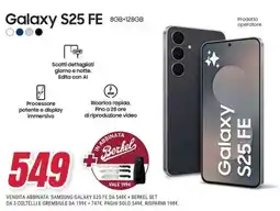 Trony SAMSUNG Galaxy S25 FE offerta