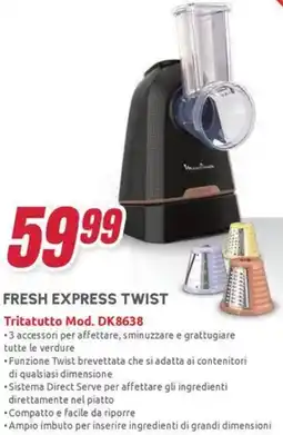 Trony NOVITÀ FRESH EXPRESS TWIST Tritatutto Mod. DK8638 offerta