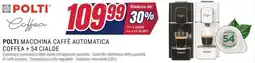 Trony POLTI MACCHINA CAFFÈ AUTOMATICA COFFEA +54 CIALDE offerta