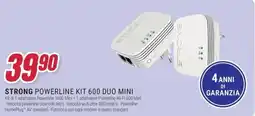 Trony Strong powerline kit 600 duo mini offerta