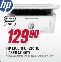 Trony HP MULTIFUNZIONE LASER M140W offerta