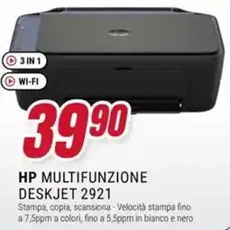Trony HP MULTIFUNZIONE DESKJET 2921 offerta