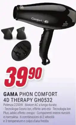 Trony GAMA PHON COMFORT 4D THERAPY GH0532 offerta