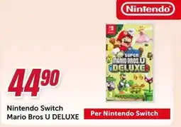 Trony Nintendo Switch Mario Bros U Deluxe offerta