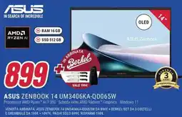 Trony ASUS ZENBOOK 14 UM3406KA-QD065W offerta