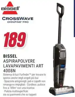 Trony BISSEL ASPIRAPOLVERE LAVAPAVIMENTI ART 4008N offerta