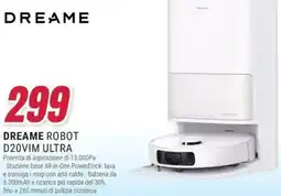 Trony DREAME ROBOT D20VIM ULTRA offerta