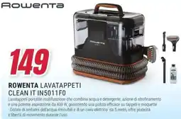 Trony ROWENTA LAVATAPPETI CLEAN IT IN5011F0 offerta