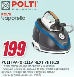 Trony POLTI VAPORELLA NEXT VN18.20 offerta