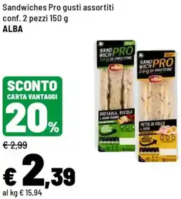 Iper La Grande Sandwiches Pro ALBA offerta