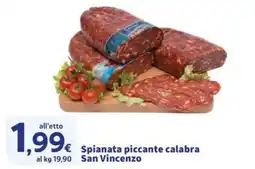 Sigma Spianata piccante calabra San Vincenzo offerta