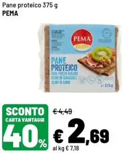 Iper La Grande Pane proteico PEMA offerta