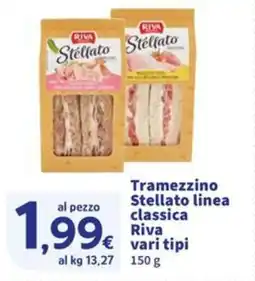 Sigma Tramezzino Stellato linea classica Riva offerta