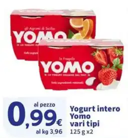 Sigma Yogurt intero Yomo offerta