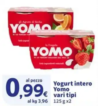 Sigma Yogurt intero Yomo offerta