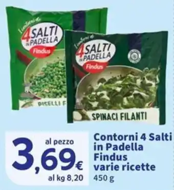 Sigma Contorni 4 Salti in Padella Findus offerta