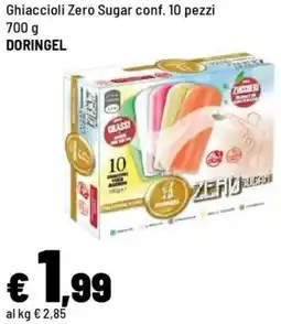 Iper La Grande Ghiaccioli Zero Sugar DORINGEL offerta