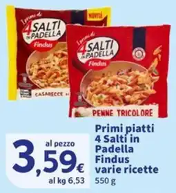 Sigma Primi piatti 4 Salti in Padella Findus offerta