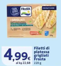 Sigma Filetti di platessa grigliati Frosta offerta