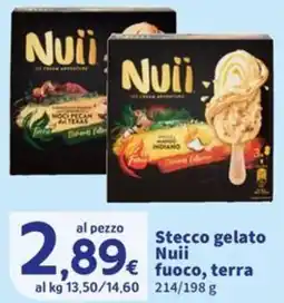 Sigma Stecco gelato Nuii fuoco, terra offerta