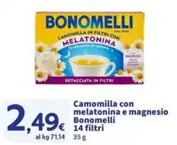 Sigma Camomilla con melatonina e magnesio Bonomelli offerta