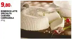 Coop Master Alleanza 3.0 Bonbon di latte specialità casearia campagnola offerta
