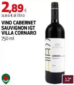 Coop Master Alleanza 3.0 Vino cabernet sauvignon igt villa cornaro offerta