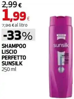 Coop Master Alleanza 3.0 Shampoo liscio perfetto SUNSILK offerta