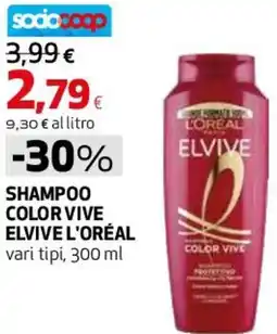 Coop Master Alleanza 3.0 Shampoo color vive elvive L'ORÉAL offerta