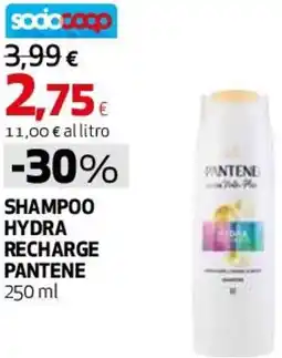 Coop Master Alleanza 3.0 Shampoo hydra recharge PANTENE offerta