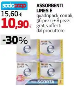 Coop Master Alleanza 3.0 Assorbenti LINES È offerta