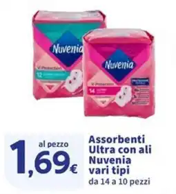 Sigma Assorbenti Ultra con ali Nuvenia offerta