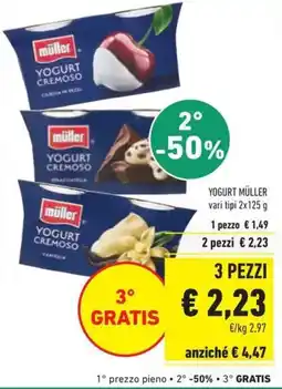 Conad Yogurt MÜLLER offerta